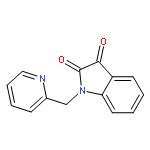 1H-Indole-2,3-dione, 1-(2-pyridinylmethyl)-