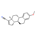 ESTRA-1,3,5(10),16-TETRAENE-17-CARBONITRILE, 3-METHOXY-