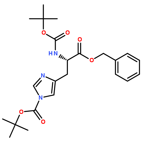 L-Histidine, N,1-bis[(1,1-dimethylethoxy)carbonyl]-, phenylmethyl ester