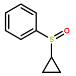 Benzene, (cyclopropylsulfinyl)-