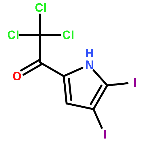 Ethanone, 2,2,2-trichloro-1-(4,5-diiodo-1H-pyrrol-2-yl)-