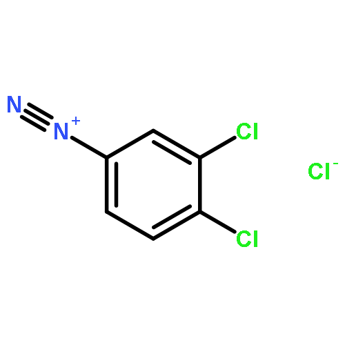 Benzenediazonium, 3,4-dichloro-, chloride