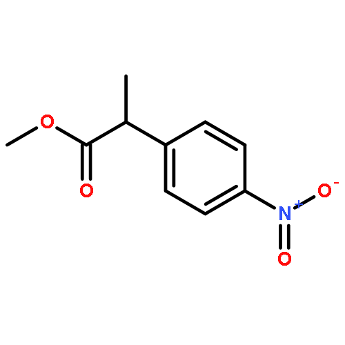 Benzeneacetic acid, a-methyl-4-nitro-, methyl ester