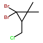 CYCLOPROPANE, 1,1-DIBROMO-3-(CHLOROMETHYL)-2,2-DIMETHYL-