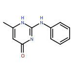 2-anilino-6-methyl-1h-pyrimidin-4-one