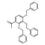 Ethanone, 1-[2,3,4-tris(phenylmethoxy)phenyl]-