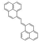 1H-Phenalene, 1,1'-(1,2-ethanediylidene)bis-