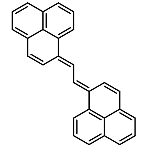 1H-Phenalene, 1,1'-(1,2-ethanediylidene)bis-