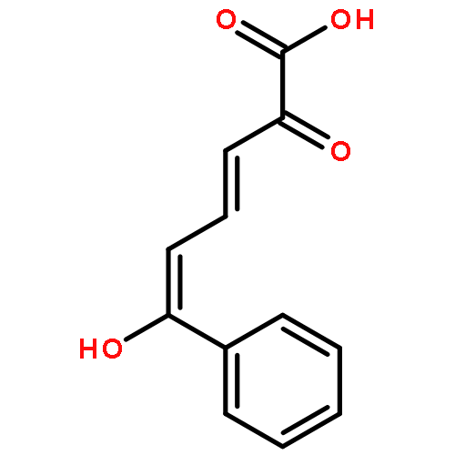 (3E,5Z)-6-hydroxy-2-oxo-6-phenylhexa-3,5-dienoic acid