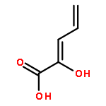 2,4-Pentadienoic acid,2-hydroxy-