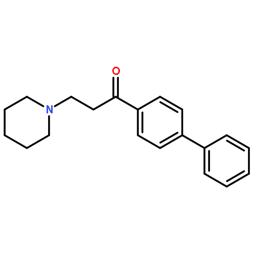 1-(biphenyl-4-yl)-3-(piperidin-1-yl)propan-1-one