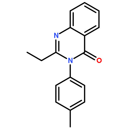 4(3H)-Quinazolinone, 2-ethyl-3-(4-methylphenyl)-