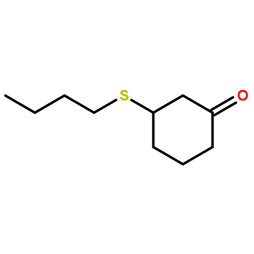 Cyclohexanone, 3-(butylthio)-