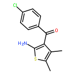 (2-Amino-4,5-dimethylthiophen-3-yl)(4-chlorophenyl)methanone