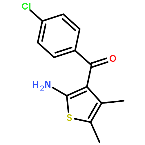 (2-Amino-4,5-dimethylthiophen-3-yl)(4-chlorophenyl)methanone