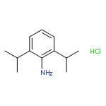 Benzenamine, 2,6-bis(1-methylethyl)-, hydrochloride