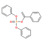 PHOSPHORIC ACID, DIPHENYL 1-PHENYLETHENYL ESTER