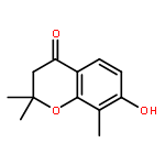 4H-1-Benzopyran-4-one,2,3-dihydro-7-hydroxy-2,2,8-trimethyl-