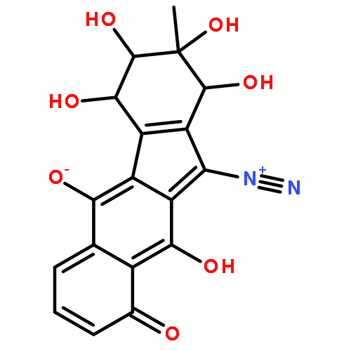 (1R,2S,3R,4S)-11-diazonio-1,2,3,4,10-pentahydroxy-2-methyl-9-oxo-2,3,4,9-tetrahydro-1H-benzo[b]fluoren-5-olate