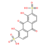 2,7-Anthracenedisulfonic acid, 9,10-dihydro-1,8-dihydroxy-9,10-dioxo-