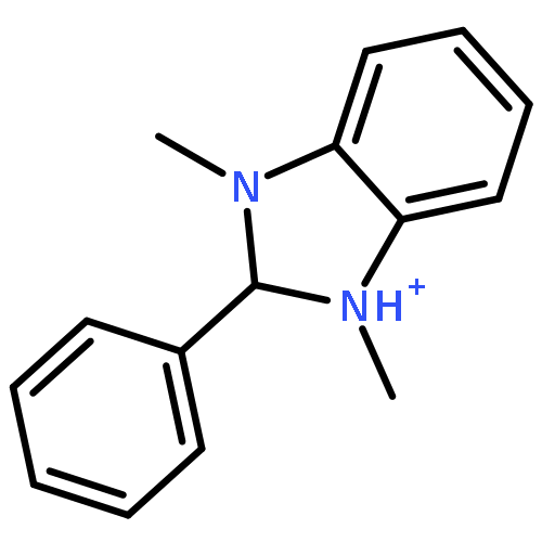 1H-Benzimidazolium, 1,3-dimethyl-2-phenyl-