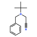 Acetonitrile, [(1,1-dimethylethyl)(phenylmethyl)amino]-