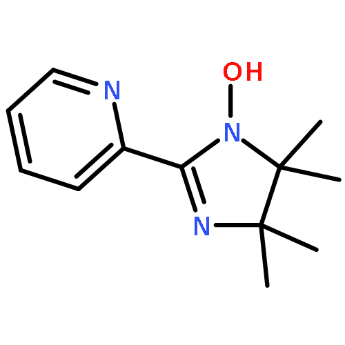 1H-Imidazol-1-yloxy, 4,5-dihydro-4,4,5,5-tetramethyl-2-(2-pyridinyl)-