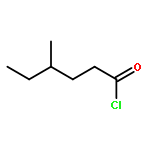 Hexanoyl chloride, 4-methyl-