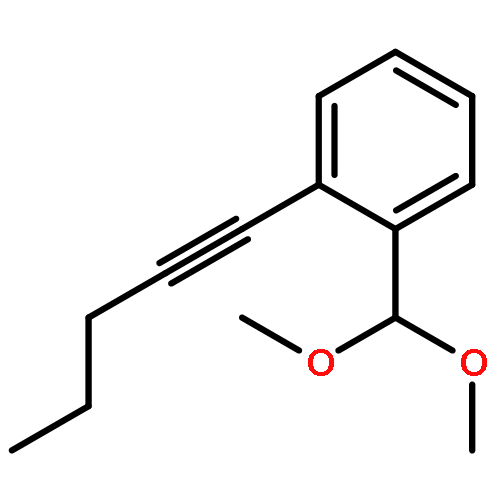 BENZENE, 1-(DIMETHOXYMETHYL)-2-(1-PENTYNYL)-