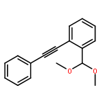 BENZENE, 1-(DIMETHOXYMETHYL)-2-(PHENYLETHYNYL)-