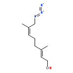 2,6-OCTADIEN-1-OL, 8-AZIDO-3,7-DIMETHYL-, (2E,6E)-