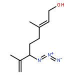 2,7-Octadien-1-ol, 6-azido-3,7-dimethyl-, (2E)-