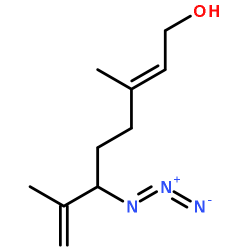 2,7-Octadien-1-ol, 6-azido-3,7-dimethyl-, (2E)-