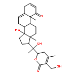 (22R)-14,20,27-trihydroxy-22,26-epoxyergosta-2,5,24-triene-1,26-dione