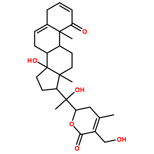 (22R)-14,20,27-trihydroxy-22,26-epoxyergosta-2,5,24-triene-1,26-dione