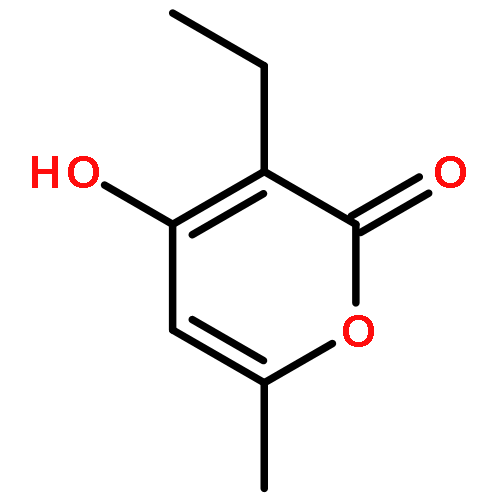 2H-Pyran-2-one, 3-ethyl-4-hydroxy-6-methyl-