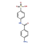 Benzenesulfonic acid, 4-[(4-aminobenzoyl)amino]-