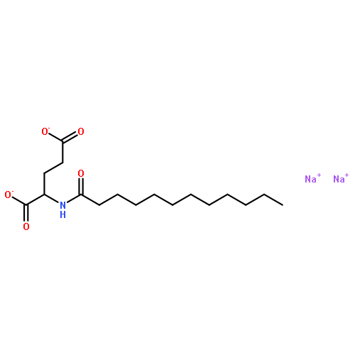 disodium (2S)-2-(dodecanoylamino)pentanedioate