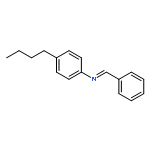 Benzenamine, 4-butyl-N-(phenylmethylene)-