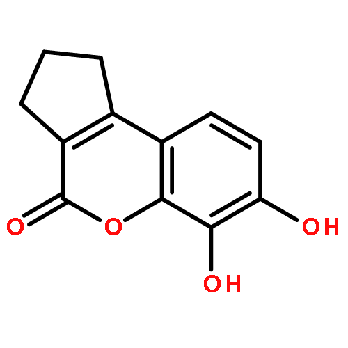 Cyclopenta[c][1]benzopyran-4(1H)-one, 2,3-dihydro-6,7-dihydroxy-