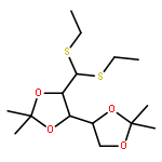 4-[bis(ethylsulfanyl)methyl]-5-(2,2-dimethyl-1,3-dioxolan-4-yl)-2,2-dimethyl-1,3-dioxolane