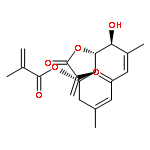 2-Propenoic acid,2-methyl-,(3aR,4S,6E,9Z,11S,11aS)-2,3,3a,4,5,8,11,11a-octahydro-11-hydroxy-6,10-dimethyl-3-methylene-2,8-dioxocyclodeca[b]furan-4-ylester