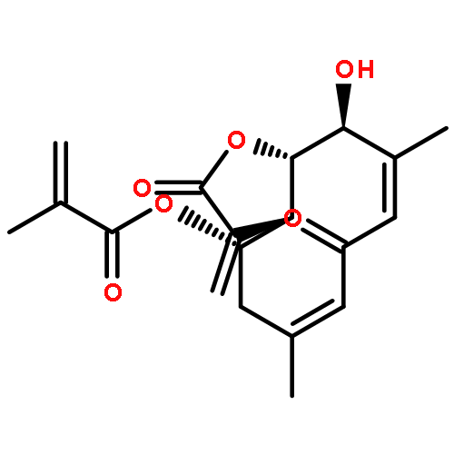 2-Propenoic acid,2-methyl-,(3aR,4S,6E,9Z,11S,11aS)-2,3,3a,4,5,8,11,11a-octahydro-11-hydroxy-6,10-dimethyl-3-methylene-2,8-dioxocyclodeca[b]furan-4-ylester