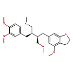 1,3-Benzodioxole,6-[(2R,3R)-4-(3,4-dimethoxyphenyl)-2,3-bis(methoxymethyl)butyl]-4-methoxy-,rel-