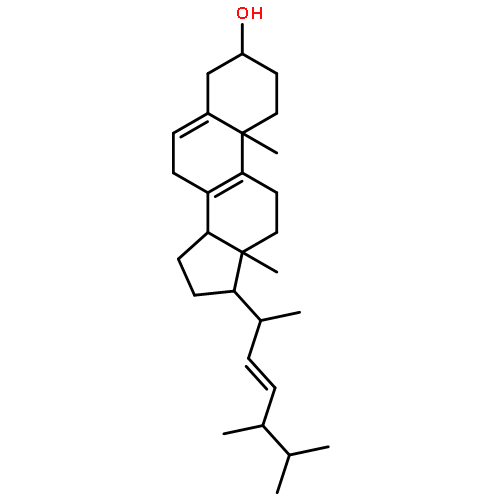 (3beta,22E)-ergosta-5,8,22-trien-3-ol