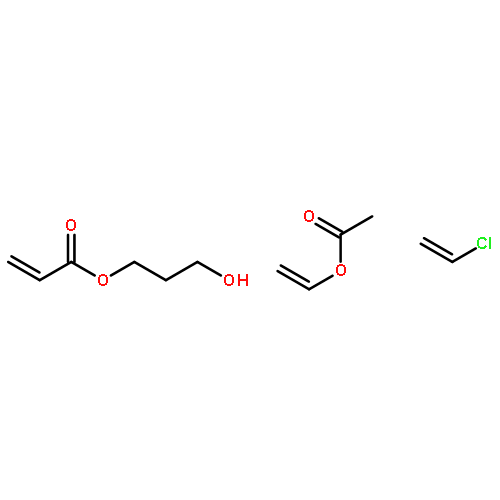 2-Propenoic acid, 3-hydroxypropyl ester, polymer with chloroethene and ethenyl acetate