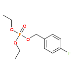 Phosphoric acid, diethyl (4-fluorophenyl)methyl ester