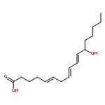 5,8,10-Heptadecatrienoicacid, 12-hydroxy-