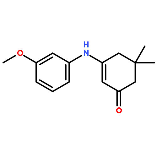 2-Cyclohexen-1-one, 3-[(3-methoxyphenyl)amino]-5,5-dimethyl-