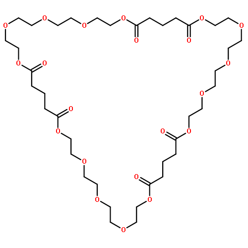 1,4,7,10,13,19,22,25,28,31,37,40,43,46,49-Pentadecaoxacyclotetrape
ntacontane-14,18,32,36,50,54-hexone